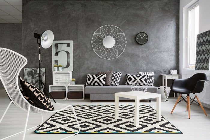 Specchio Geometrico Dodecagonale White 58 Cm