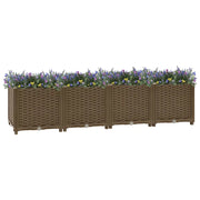 Letto rialzato 160x40x38 cm in polipropilene 316518