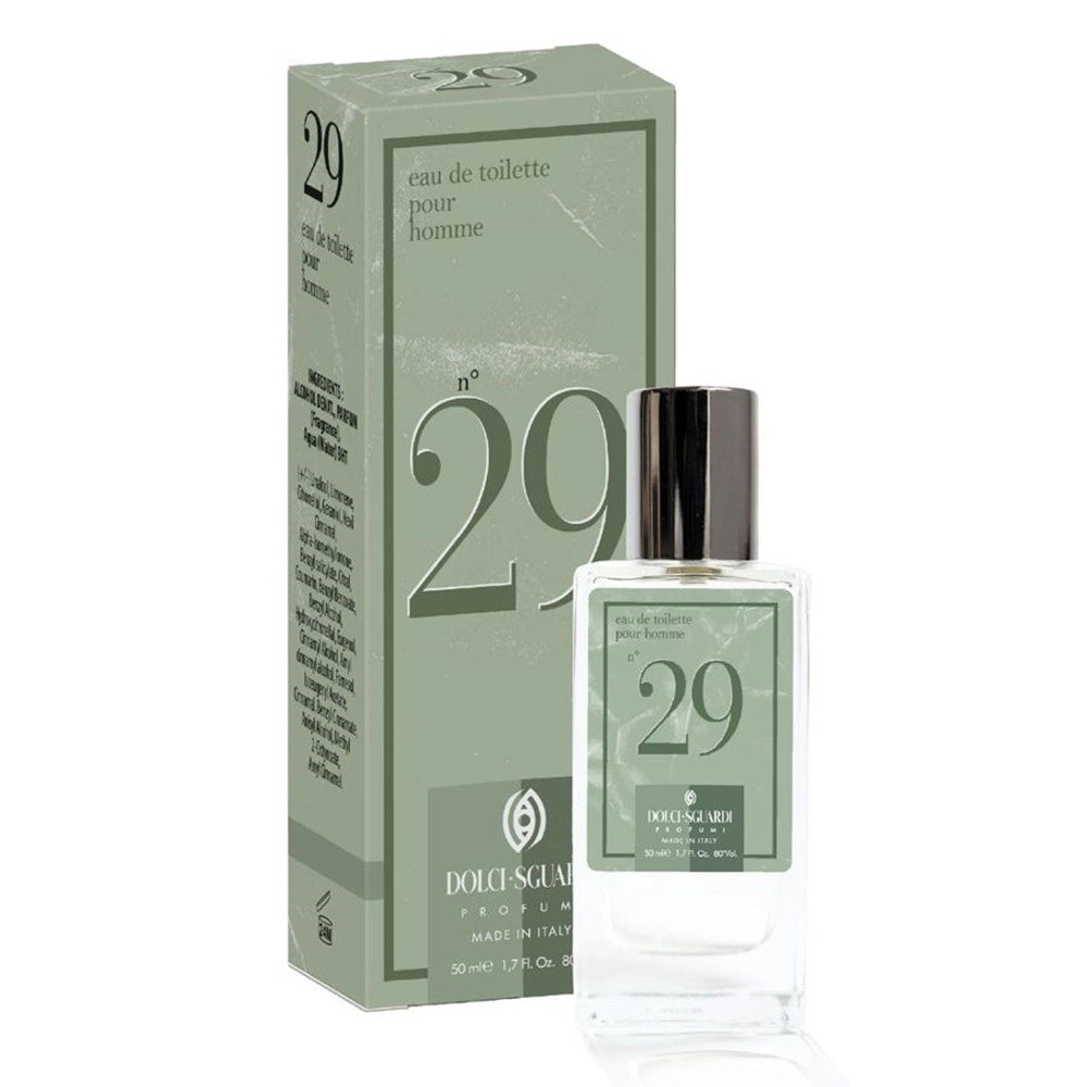 Trade Shop - Profumo Corpo Eau De Toilette Per Uomo N°29 Da 50ml Fragranza Raffinata Versatile 005779 -