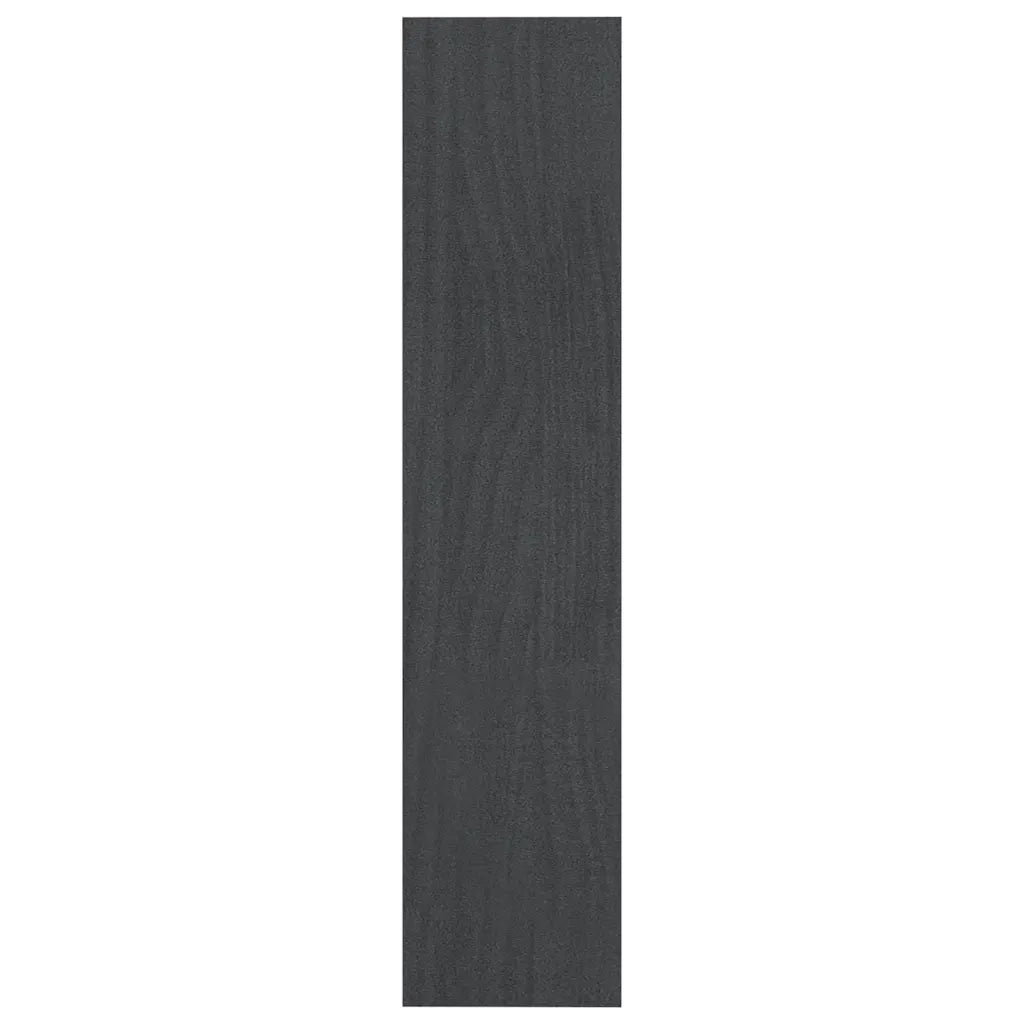 Libreria/Divisorio Grigio 100x30x135,5 cm in Legno di Pino