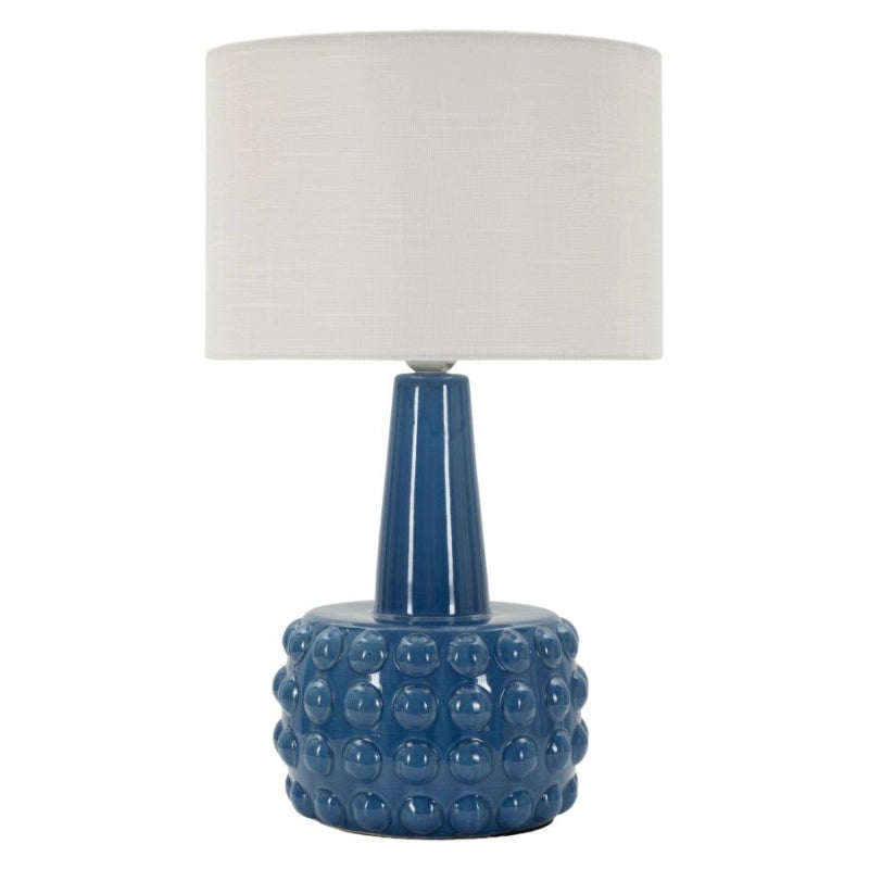Lampadelle A Da Tavolo Gress Blu cm ø 30x51,5