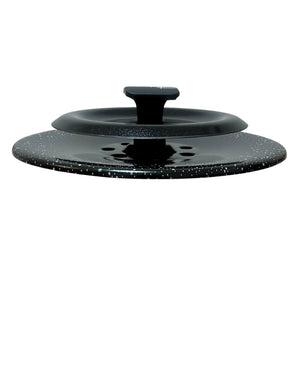 Coperchio Magico Antiodore Ventur Magic in Alluminio Ø24 cm Pomello Salvaspazio Nero