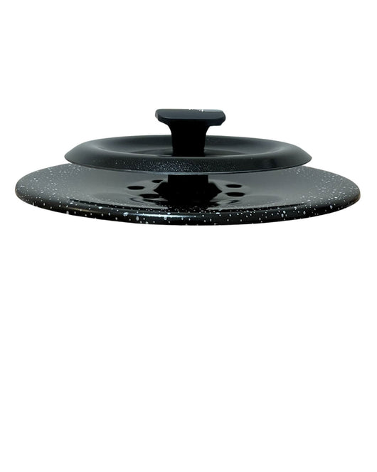 Coperchio Magico Antiodore Ventur Magic in Alluminio Ø24 cm Pomello Salvaspazio Nero