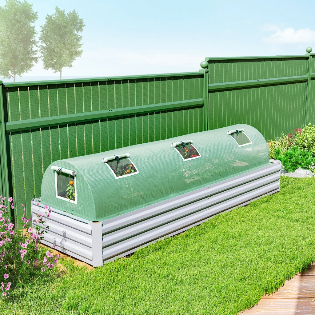 Serra da Giardino ¨C Zephmum ¨C Verde 300x80x45 cm Acciaio e PE