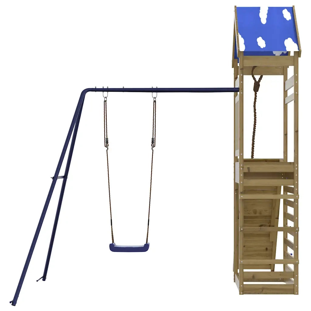 Set da Gioco da Esterno in Legno di Pino Impregnato 3279051