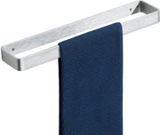 Supporto asciugamano senza fori 40CM Supporto asciugamano senza fori Autoadesivo supporto asciugamano Laminato supporto asciugamano per parete in alluminio Supporto asciugamano per bagno e cucina