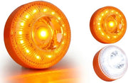 Lampada di Emergenza per Auto con Magnete – Caricabile via USB-C – Luce di Allarme Arancione – Conforme alle Normative Spagnole