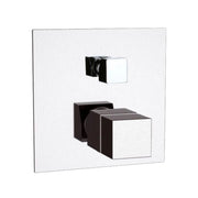 Rubinetto termostatico da incasso con deviatore per vasca-doccia - serie skyline thermo