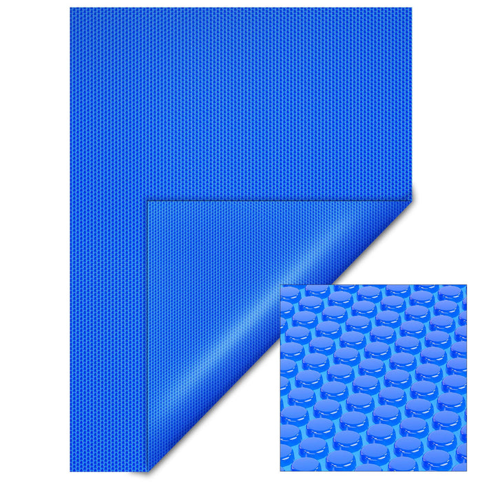 Pellicola solare per piscina 4x6m blu Copertura per piscina Telo solare riscaldante per piscine