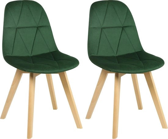 Set da 2 poltrone da pranzo in velluto - Poltrona da pranzo - Stile, Ergonomica e Comoda - Verde scuro

Modello: 
Dimensioni: 
Peso: 
Materiali: Velluto 
Colore: Verde scuro