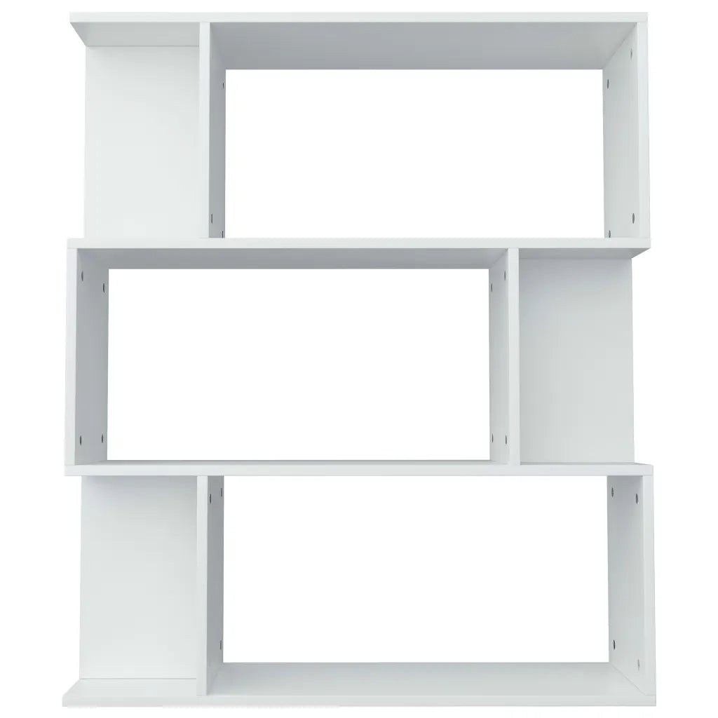 Divisorio-Paravento Bianco 80x24x96 cm in Legno Ingegnerizzato