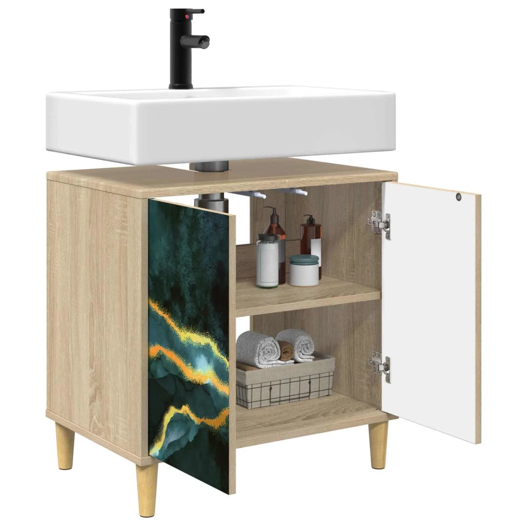Mobile da Bagno WIJHE Sonoma 60 x 40 x 60 cm 8007394