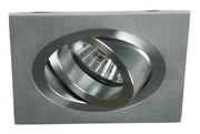Faretto incasso quadrato orientabile 1xMR16 satinato Candellux