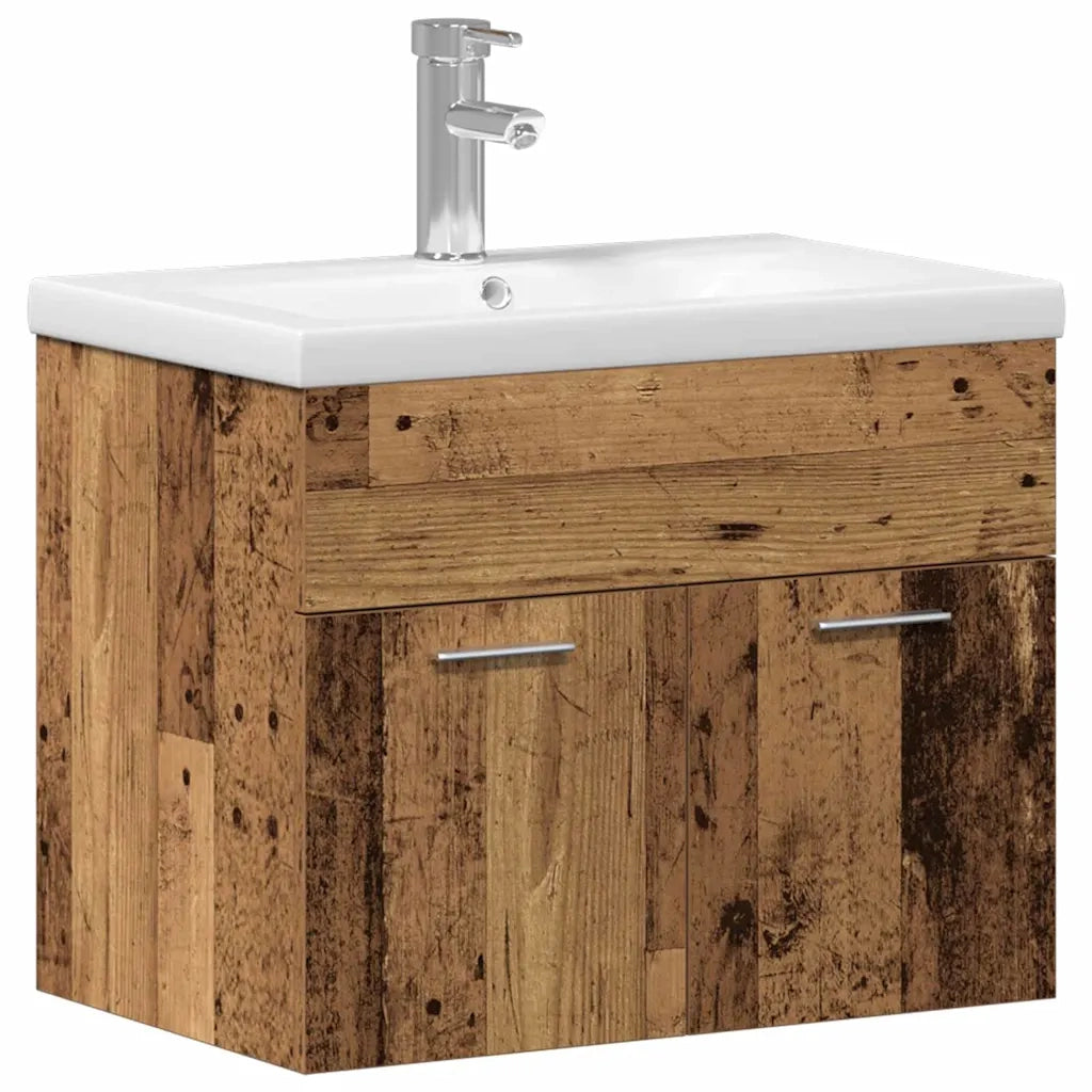 vidaXL Set Altro Legno vecchio 60 x 38.5 x 46 cm Legno multistrato