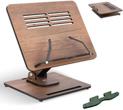 Supporto per libri - Houdere per libri in legno - Regolabile - 1 pezzo