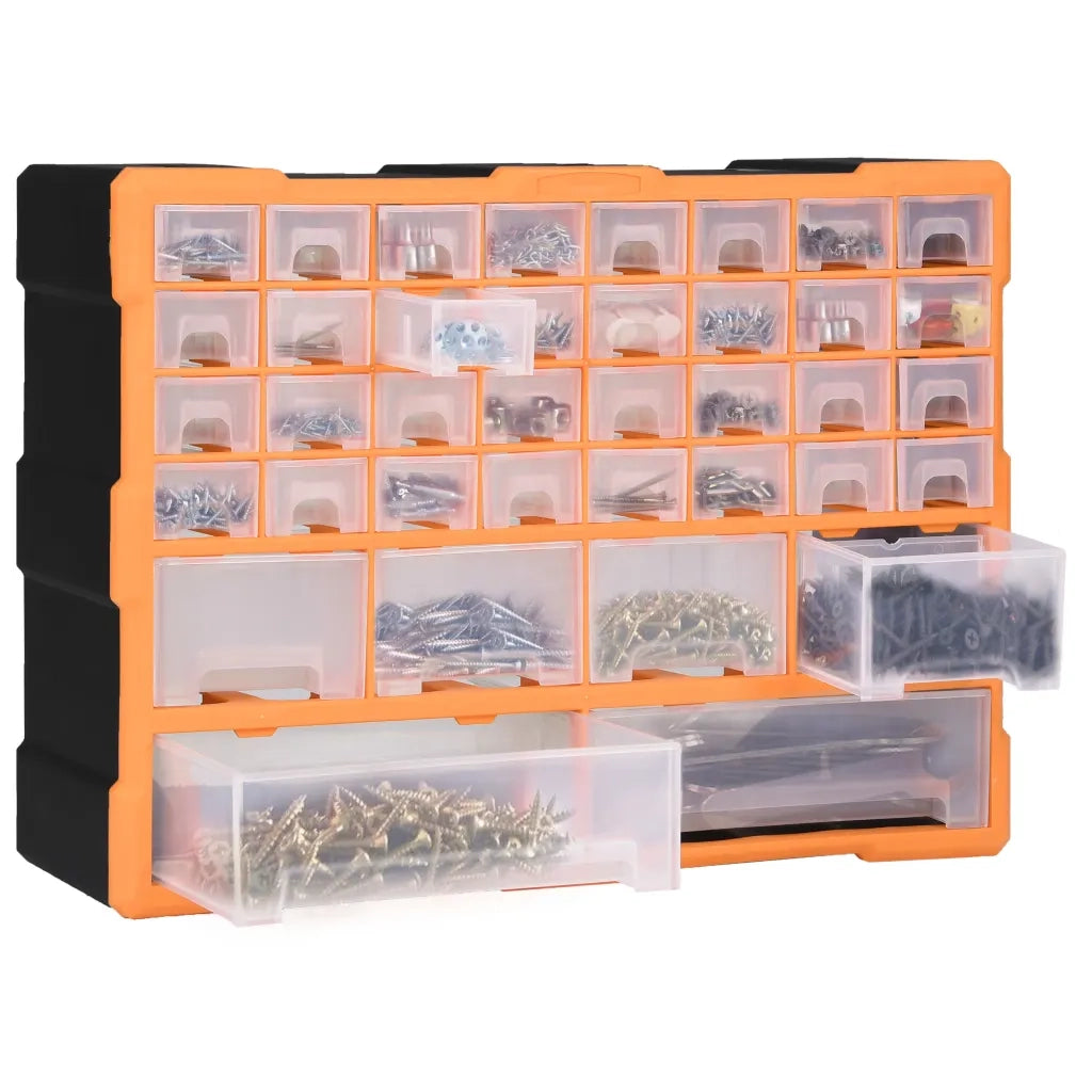 Mobile Contenitore con 38 Cassetti 52x16x37,5 cm CFW4384455