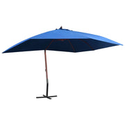 Ombrellone a sospensione con palo in legno 400 x 300 cm blu 02_0008713