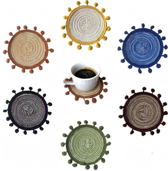 Sostegni Antiscivolo Artigianali per Vetrini - 6 Colori - 13 cm