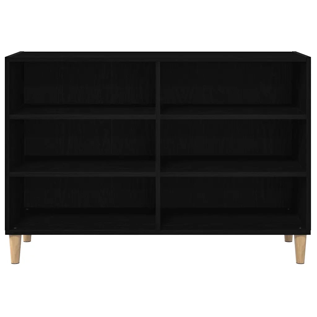 Credenza 103,5 x 35 x 70 cm Legno ingegnerizzato Rovere Nero 862590