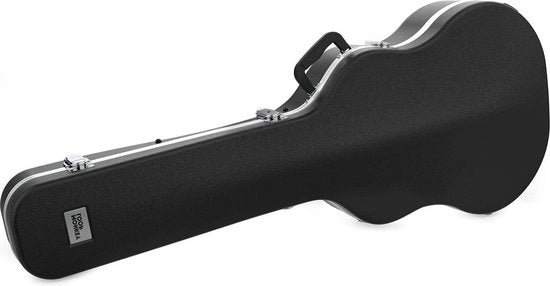 Tas acustica per chitarra in ABS per massima protezione - adatto per la maggior parte delle chitarre acustiche - dimensioni 110 x 445 x 20 cm - nero