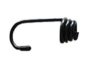 GANCIO METALLO RIVESTITO IN PLASTICA PER CORDA ELASTICA- - utilizzabile con corda elastica ø mm.6-8 - 10 pezzi ALTE