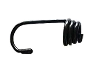 GANCIO METALLO RIVESTITO IN PLASTICA PER CORDA ELASTICA- - utilizzabile con corda elastica ø mm.6-8 - 10 pezzi ALTE