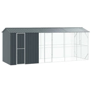 Gabbia per uccelli Antracite 645 x 208 x 247 cm Acciaio zincato 3325154