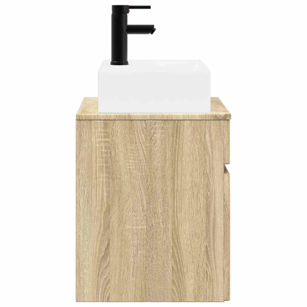 Mobile Lavabo da Parete Rovere Sonoma 39 x 41 x 62,5 cm 890574