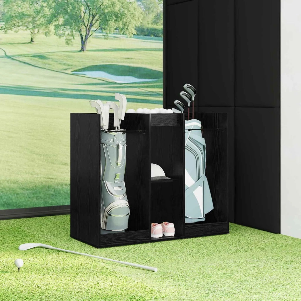 Armadio per Golf Tinta unita Rovere Nero 102 x 45 x 85,5 cm