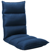 Sedia a Sdraio da Terra Pieghevole Blu in Tessuto cod mxl 73940