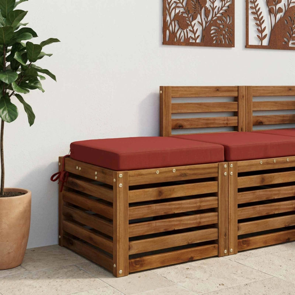 Cuscino per sedile a 1 pezzo SOEST 100% Poliestere Rosso 945239
