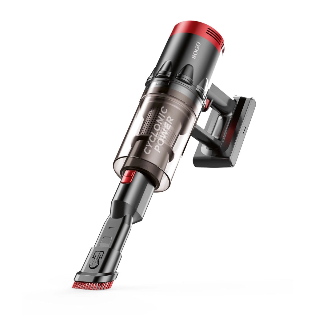 Aspirapolvere scopa elettrica ricaricabile senza fili, batteria litio 25.9V 2500mAh, motore brushless 350W, filtro HEPA - SOGO