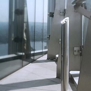 Posacenere a Colonna Ø32 cm in Acciaio 1,9L per Esterno