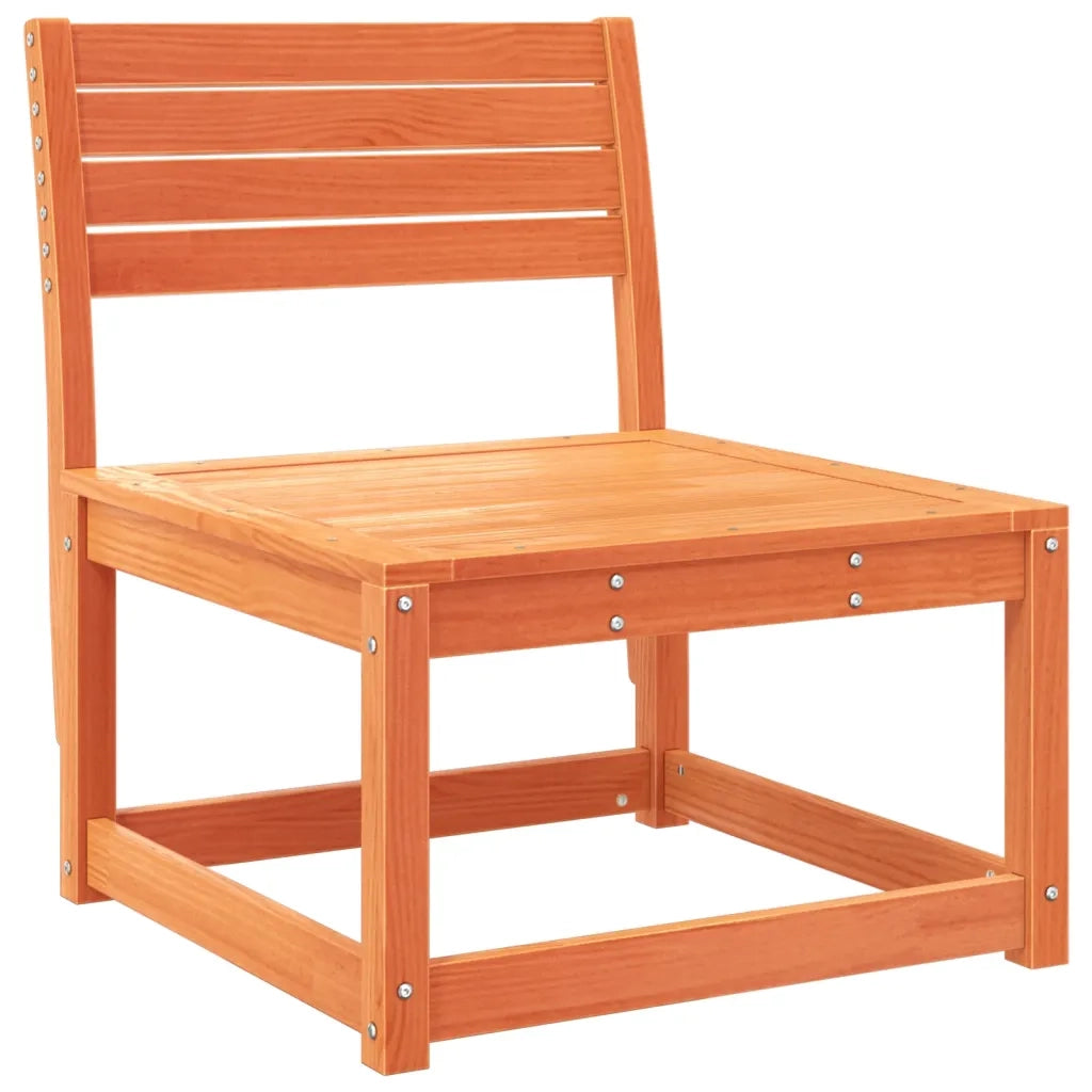Set Divani da Giardino 6 pz Marrone Cera Legno Massello Pinocod mxl 88357