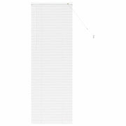 Tendaggi a Veneziana | Tenda a lamelle Bianco 175 x 65 cm Alluminio