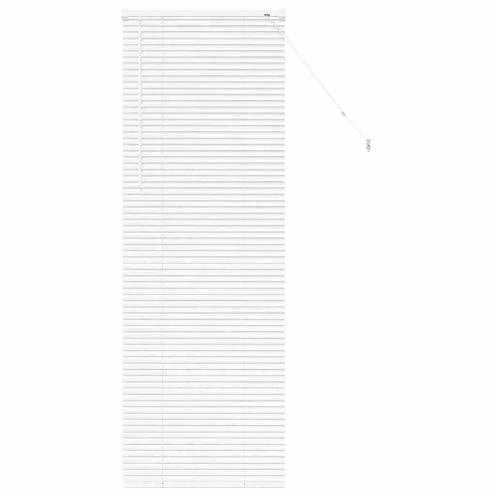 Tendaggi a Veneziana | Tenda a lamelle Bianco 175 x 65 cm Alluminio