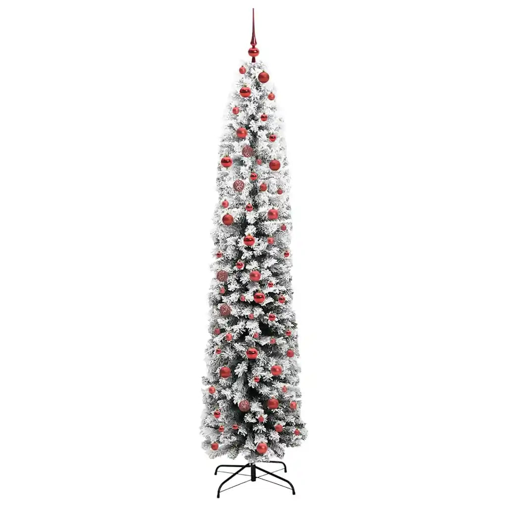 Albero di Natale Artificiale-Albero Natalizio con 300 LED Verde 210 cm 956697