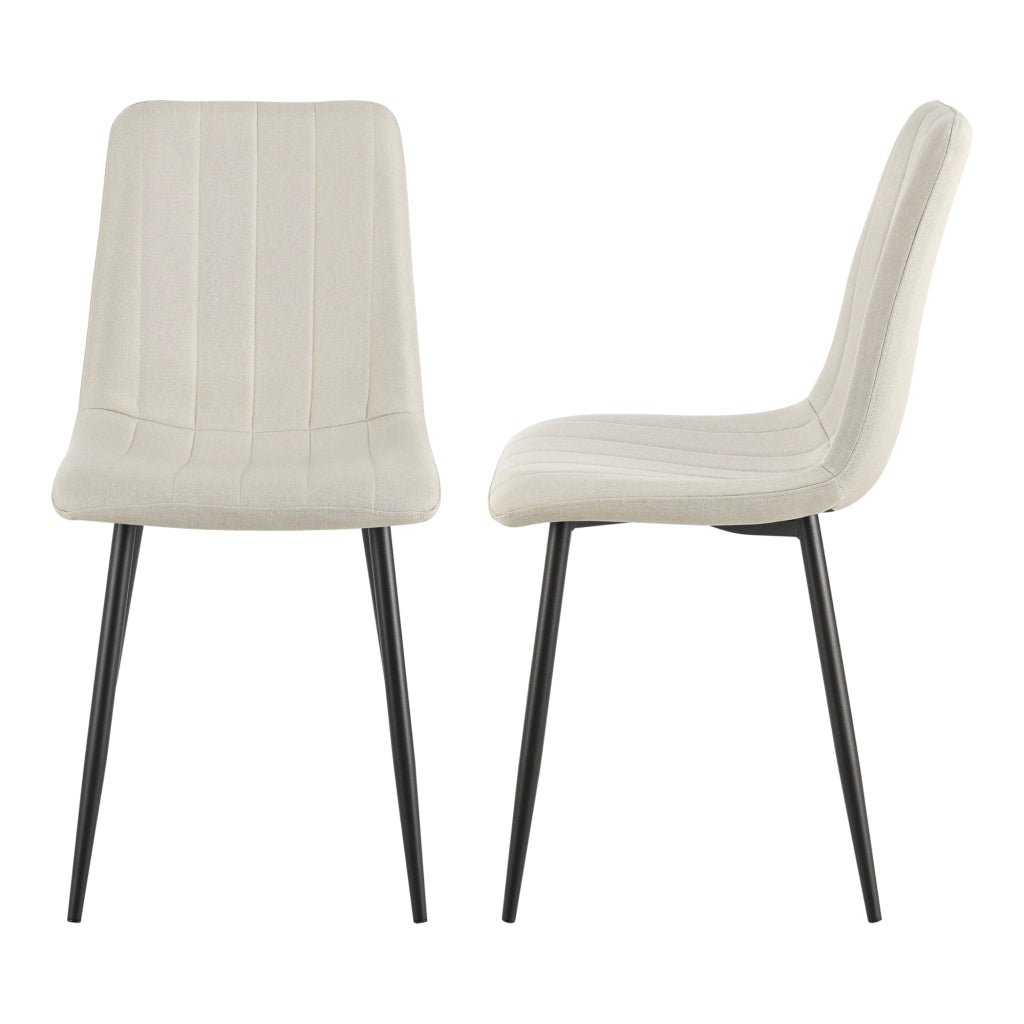 Set Elsern di 4 Sedie da Sala Pranzo Poltroncine Decorative - Beige [en.casa]