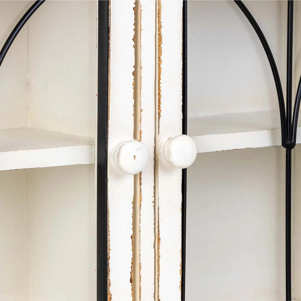 Scaffale in legno beige 69x18x50,5h cm