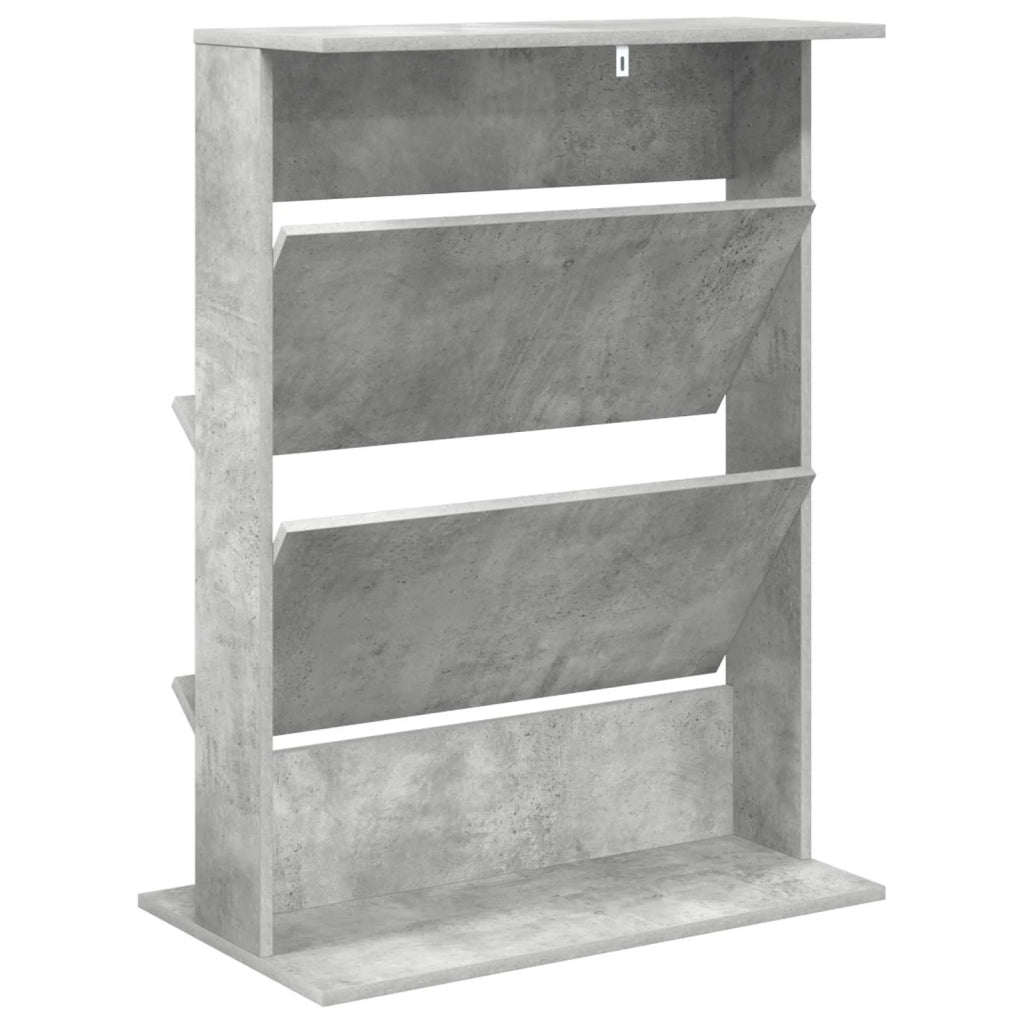 Scaffale per riviste Grigio cemento 70 x 41 x 96 cm CFW6285363