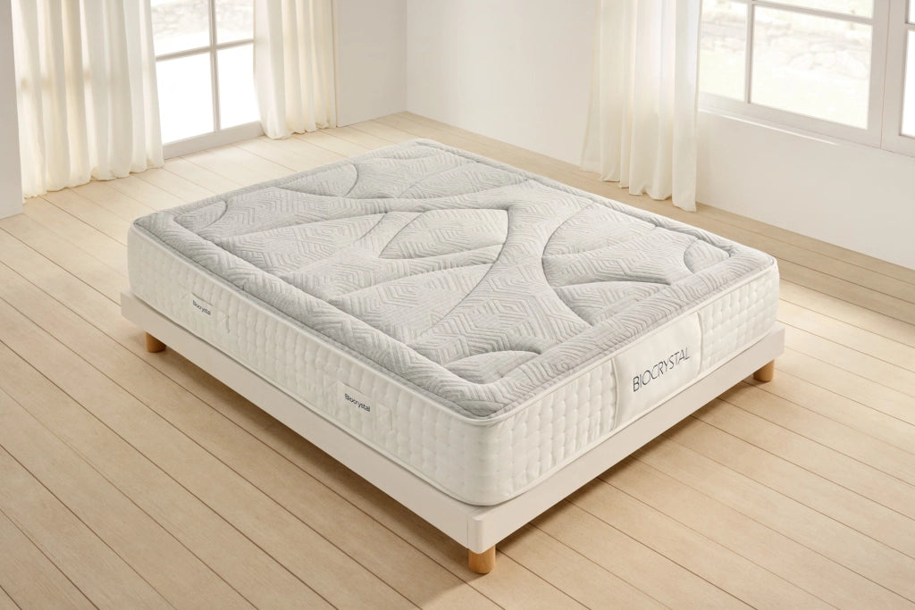 Materasso a molle insacchettate Biocrystal Gold Spring, 30cm, 90x200cm - Moonia