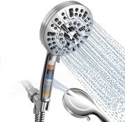 Douchekop con filtro ad alta pressione – doccia a getto forte – doccia a mano risparmiacqua – acciaio inox