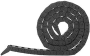 Catenaccio per letto 7 x 7 mm - Resina nylon PA66 rinforzata - Nero - Resistente ai graffi - Alta resistenza a temperature elevate - Silenzioso - Catenaccio per energia