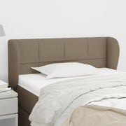 Testiera ad Orecchio Tortora 93x23x78/88 cm in Tessuto 3117130