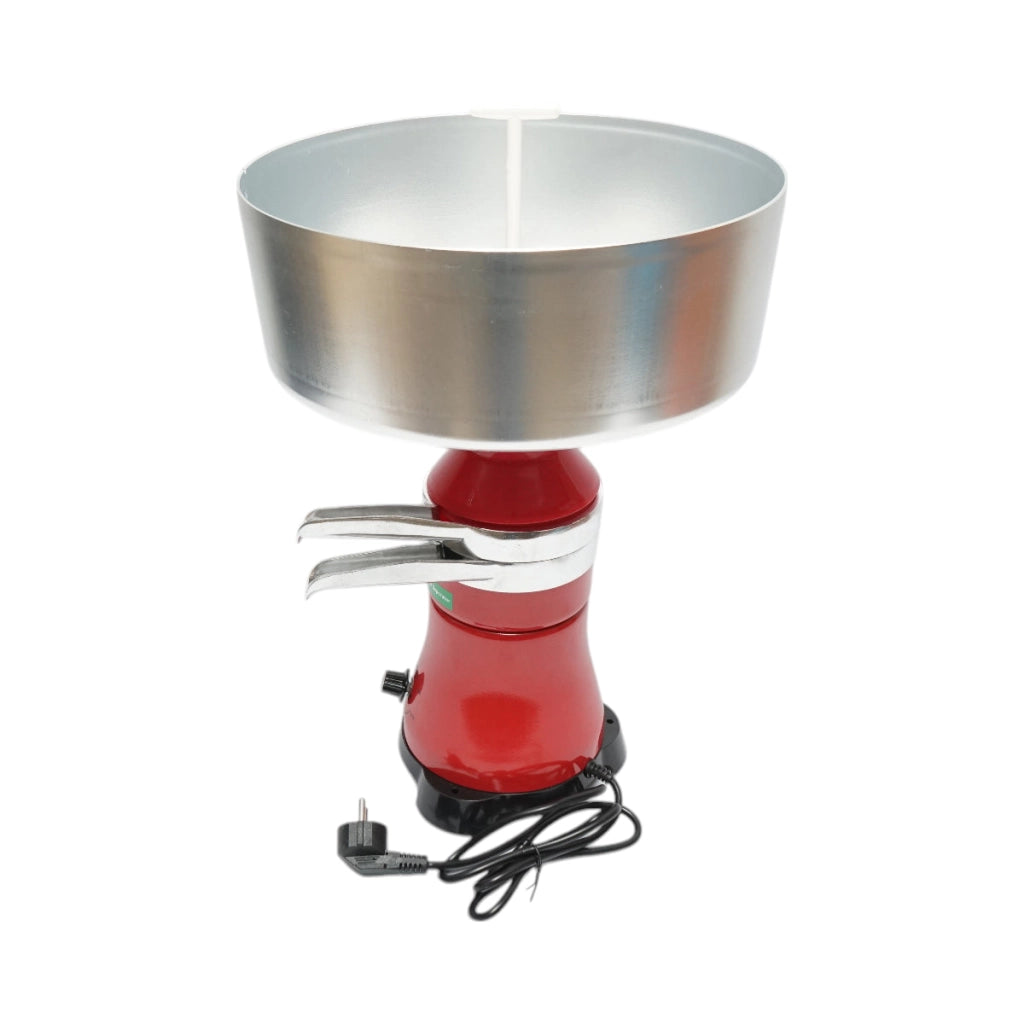 Separatore di panna dal latte o per scrematura automatica, 300W, 220V, recipiente in alluminio da 12L, capacità 80L/h.
