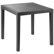 TAVOLO 'KING' cm 79x79x72h - Col. Antracite - PRO GARDEN