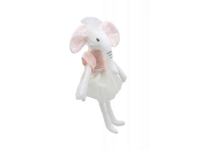 Puppet Company - Wilberry Linen - Elephant (Pale Pink)
