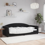 Letto da Giorno Nero 90x190 cm in Velluto 354151