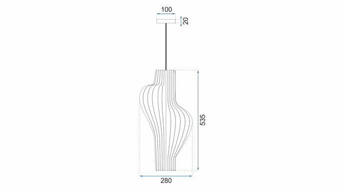 Lampada Da Soffitto Geometrico Nero APP484-1CP