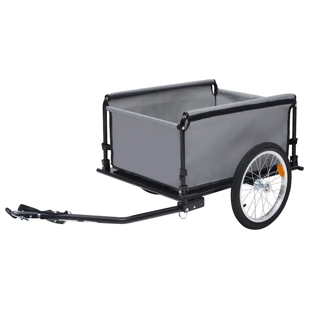 Rimorchio da Bici Grigio e Arancione 65 kg CFW6914970